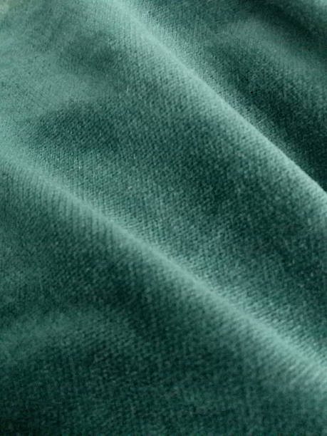 istock Deep Green Velvet Fabric Texture Background, Luxurious and Soft Material for Design Projects 2227197464