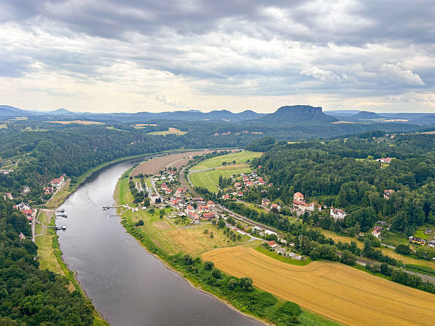 istock Saxon Switzerland view from above. 2227198269