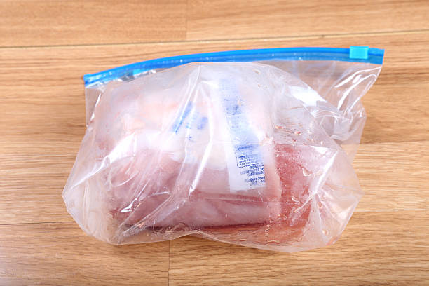 istock Pork Loin in a zip lock baggie 2227215499
