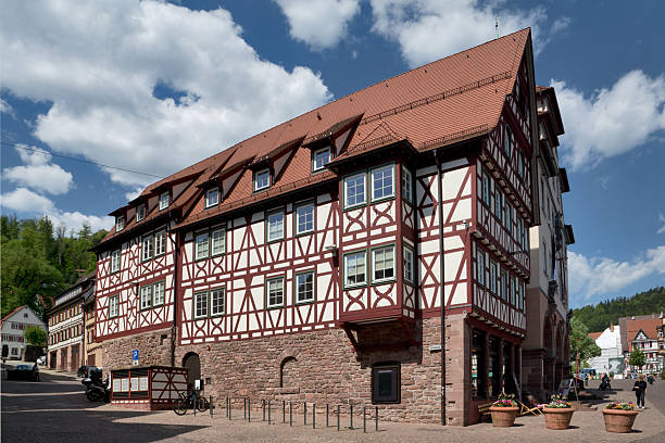istock Calw, Germany: historic market old town 2227215651