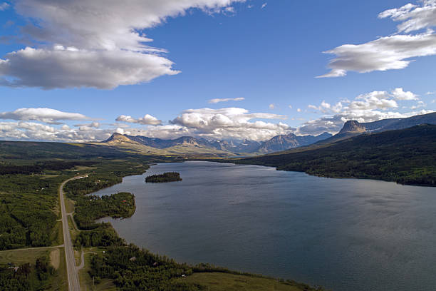 istock Lower Saint Mary Lake at sunset 2227216896
