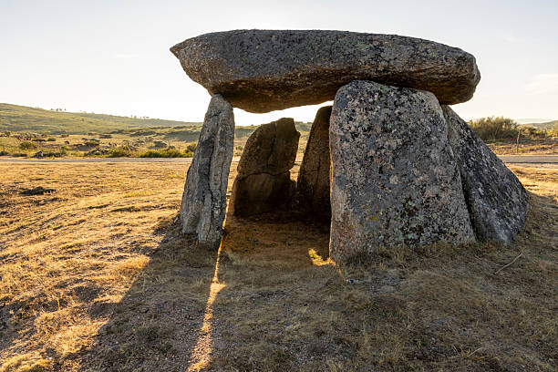 istock A large rock structure with a small opening in the middle 2227227765