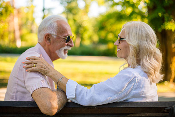 istock Senior couple enjoying a peaceful moment together 2227230593