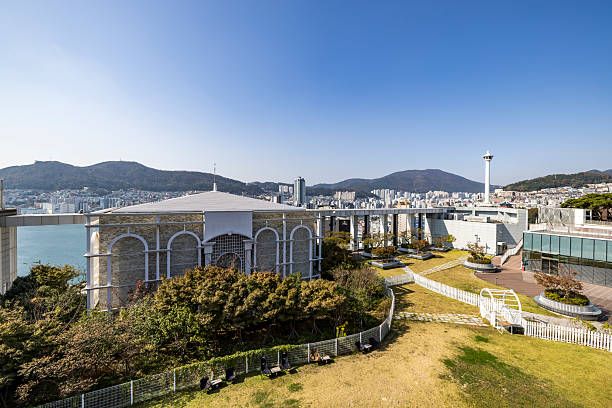 16 July 2022 - Seoul, South Korea: Building in Yonsei University, one of the famous universities in Seoul, South Korea