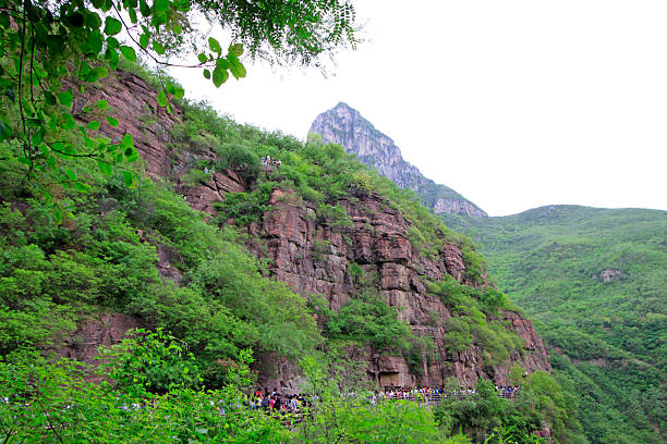Yuntai mountain scenic natural scenery, china