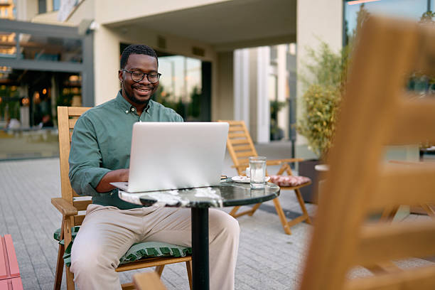 istock Young Professional Working on Laptop Outdoors 2227242161