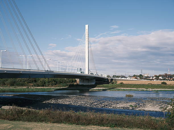 istock Bridge over Shallow Urban River 2227254182