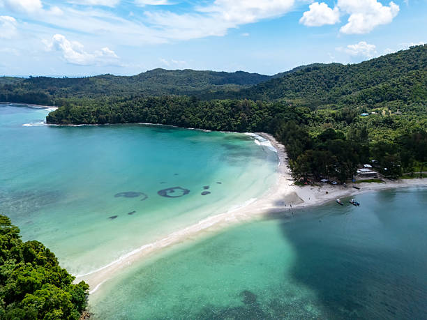 istock Kelambu white Beach in Kudat Sabah Borneo Malaysia 2227257577