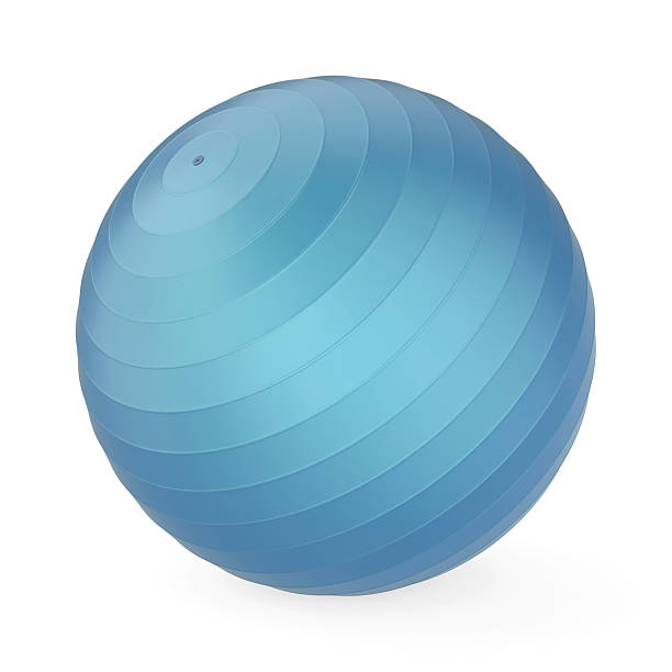 istock Blue fitness ball 2227266870