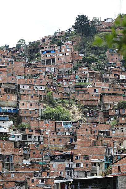 Street of a community in Brazil