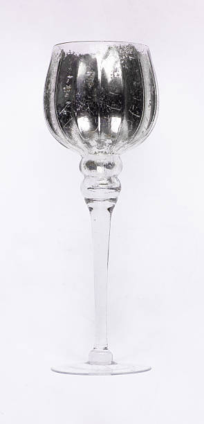 istock vintage glass goblet with long stem isolated on white background 2227276683