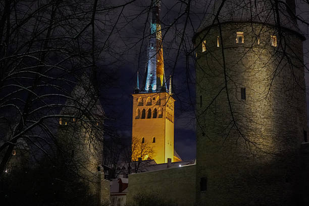 istock Church between two towers 2227279776