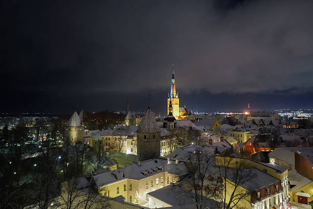 istock Tallinn's Old Town in winter 2227279951
