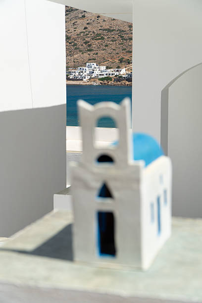 A small replica of a traditional Amorgos home