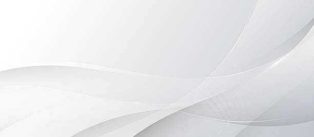 istock Abstract modern futuristic white wavy and gold lines with blurred light curved lines background 2227299145
