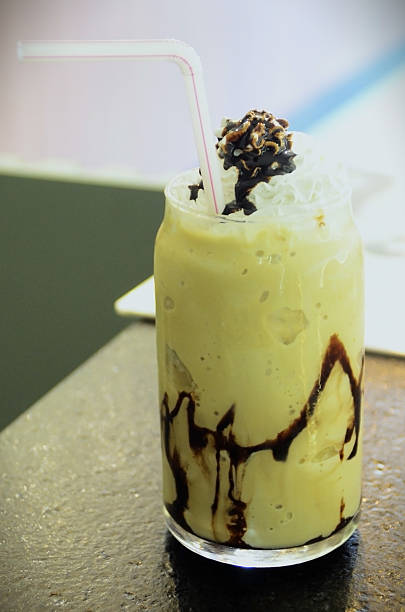 istock Delicious Frappuccino cup under the table 2227305071