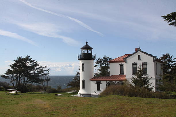 Admiralty Head Lighthouse on Whidbey Island, Washington