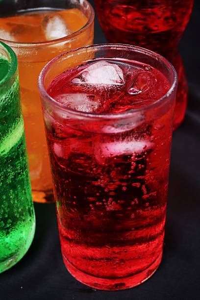istock Soft drink with ice in glass 2227315680