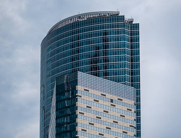 istock blue wall business buildings architectural background 2227323853