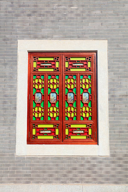 color wood windows
