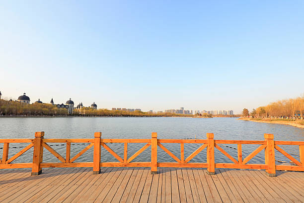 istock Wooden railings and floors 2227328182