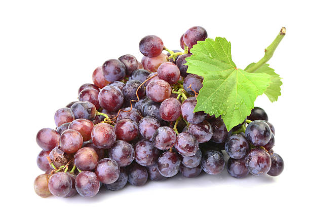 istock Bunch of grapes on a white background 2227331081