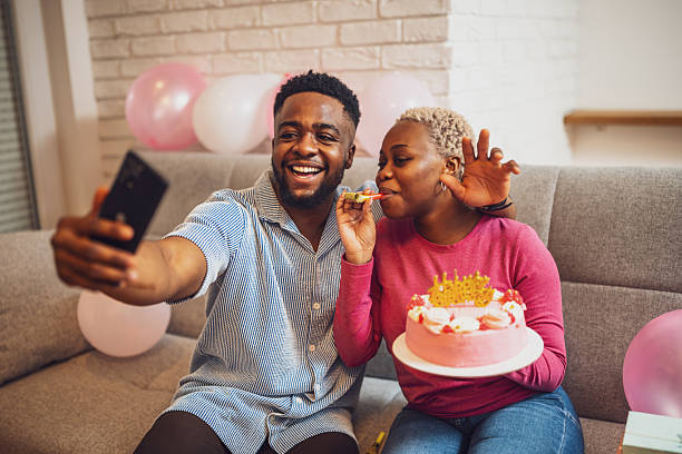 istock Couple celebrating birthday 2227336260