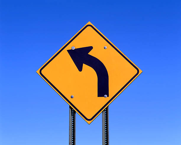 istock Curve Ahead Traffic Sign, US 2227339423