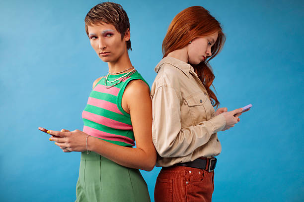istock Gen z girls texting 2227340463