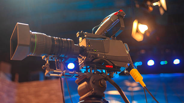 istock Stream a concert using TV cameras on the Internet 2227340743