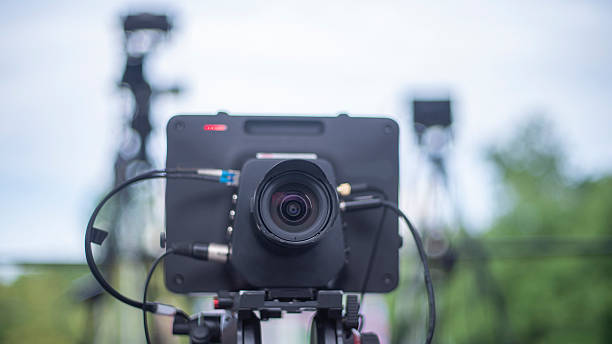 istock Stream a concert using TV cameras on the Internet 2227340782