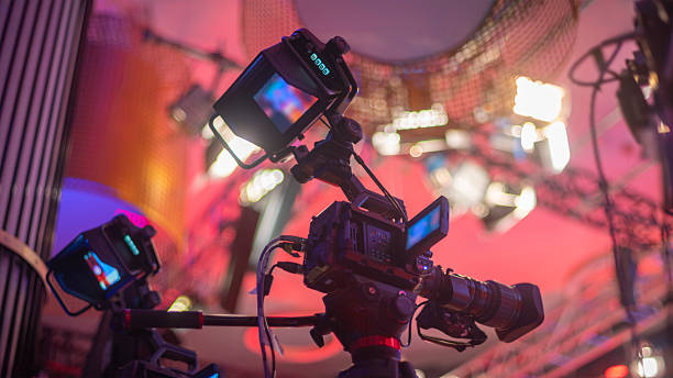 istock Stream a concert using TV cameras on the Internet 2227340797