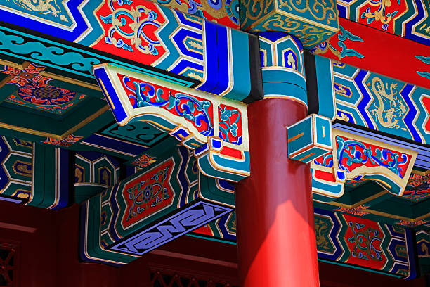 istock Chinese traditional building a richly ornamented building 2227344520