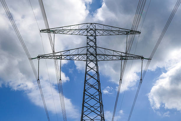 istock Power lines from Tennet to transport high voltage electricity 2227350593
