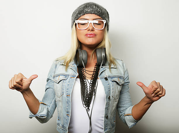 istock Happy woman giving thumb up 2227358357