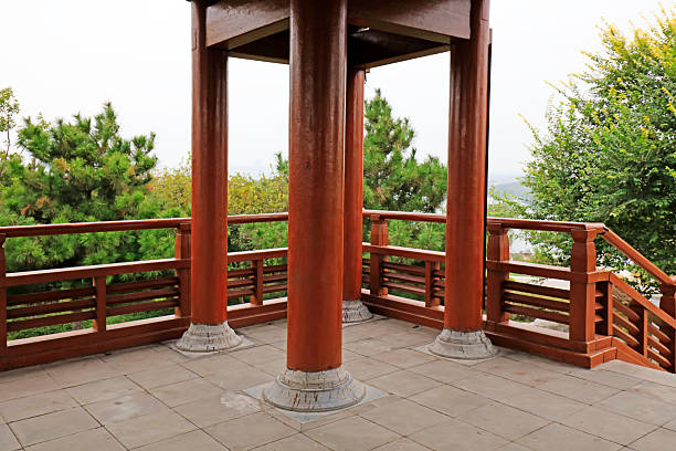Architectural structure of Chinese style pavilion