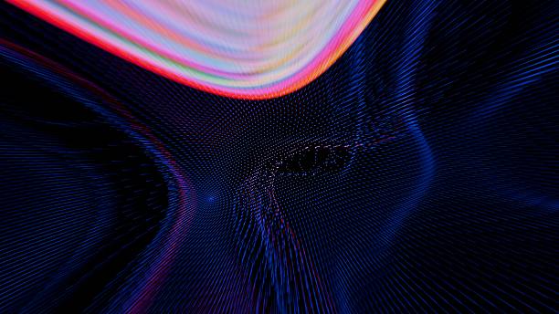 istock a colorful abstract background with a black background 2227359824
