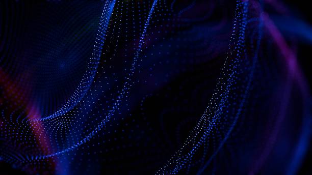 istock a close up of a cell phone with a blue and red pattern 2227359866