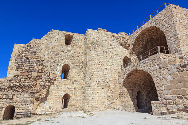Aqaba fort gate in town Aqaba, Jordan.
