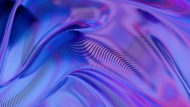 istock a blue and pink abstract background with wavy lines 2227360016