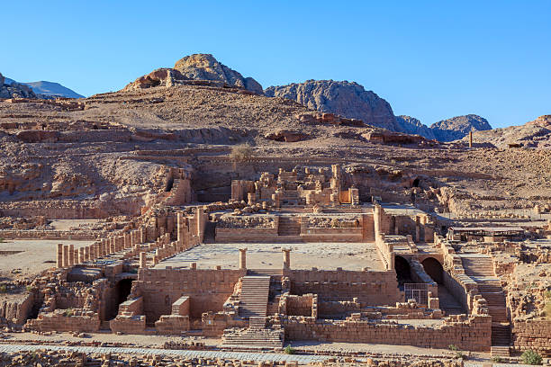 istock The Great Temple in Petra Archaeological Site, Jordan 2227360397