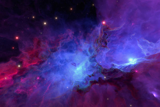 istock Vibrant Cosmic Nebula with Colorful Gas Clouds 2227365764
