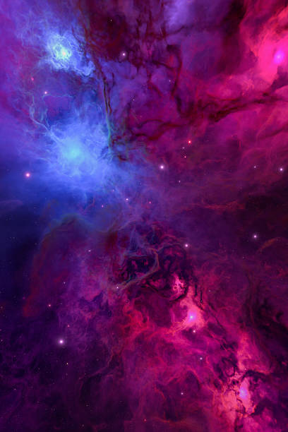 istock Vibrant Cosmic Nebula with Colorful Gas Clouds 2227365774