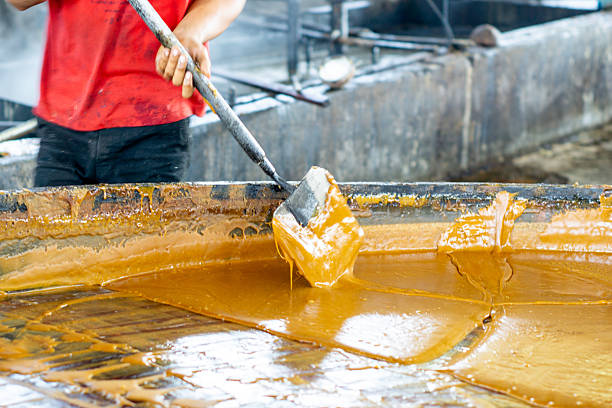 istock The process of making brown sugar. Brown sugar is made from sugar cane. 2227366591