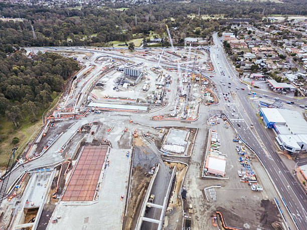istock North East Link Under Construction in Melbourne Australia 2227369290