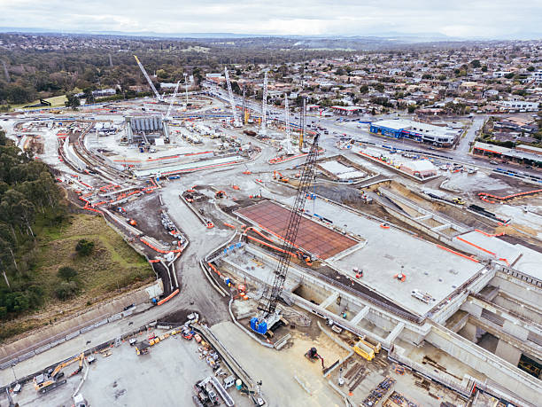 istock North East Link Under Construction in Melbourne Australia 2227369291
