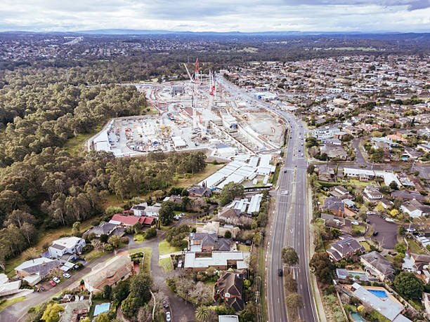 istock North East Link Under Construction in Melbourne Australia 2227369303