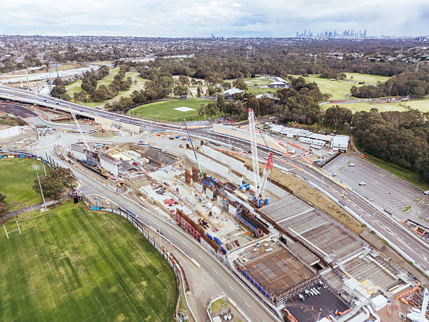 istock North East Link Under Construction in Melbourne Australia 2227369307