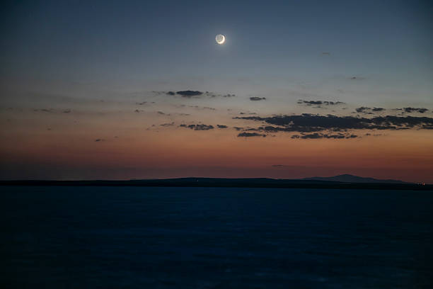 istock Crescent at sunset in Salt Lake 2227372453