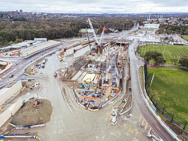 istock North East Link Under Construction in Melbourne Australia 2227375399